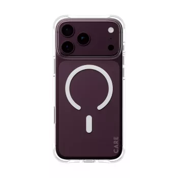 CARE by PanzerGlass Samba Case iPhone 17/18 Pro Max caurspīdīgi balts MagSafe