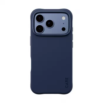CARE by PanzerGlass Samba vāciņš iPhone 17/18 Pro, Italian Blue, MagSafe