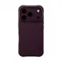 CARE by PanzerGlass Samba Case iPhone 17 Pro / 18 Pro - tumšais ķirsis, MagSafe, pārstrādāta plastmasa, D3O Bio, 3,6 m kritiena aizsardzība