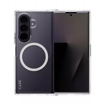 PanzerGlass CARE Urban caurspīdīgs vāciņš ar baltu Qi Samsung Galaxy Z Fold8 Ultra/Z Fold7