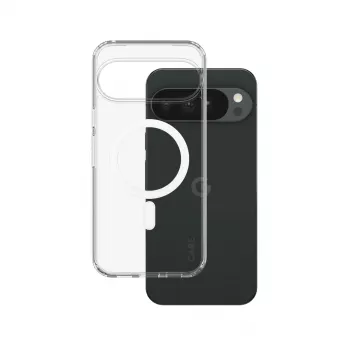 PanzerGlass Care by Urban Combat vāciņš ar Qi bezvadu uzlādi Google Pixel 11 Pro XL - caurspīdīgs/balts