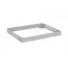 Lanberg CK01-80-S Pamatne 800x1000 mm 19 collu stāvošiem skapjiem (FF01 un FF02), pelēka RAL 7035