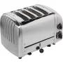 Dualit Vario 47030 4 slotu tosteris, pulēts nerūsējošais tērauds, 2200 W, īpaši plati sloti, atkausēšanas un bageles funkcijas