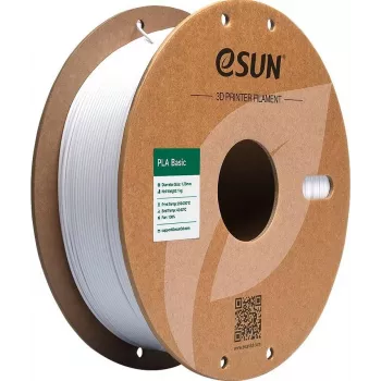 ESUN PLA Basic 1,75 mm auksti balts 1 kg - Premium PLA+ 3D printera pavediens