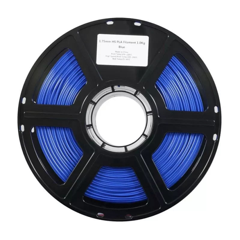 FlashForge HS PLA pavediens 1.75mm zils 1kg - ātrgaitas 3D drukāšanai