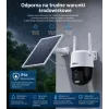 DAHUA BP5E 5MP saules enerģijas 4G LTE panorāmas-tilta drošības kamera ar krāsu nakts redzamību