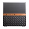 Jonsbo N6 NAS kuba korpuss, Micro-ATX, tērauds/siets, melns