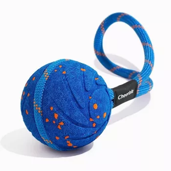 Cheerble Wicked Ball Air Rope interaktīvā suņu rotaļlieta