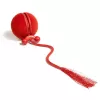 Cheerble WICKED BALL DUO2-VINTAGE RED viedā interaktīvā mājdzīvnieku rotaļlieta, 2 bumbas, USB-C uzlāde, IP65 ūdensizturīga, 3 spēles režīmi, kaķiem un maziem suņiem