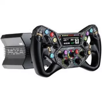 Moza Racing KS Pro stūres rats - 300 mm oglekļa šķiedras sim racing stūre ar RGB pogām un magnētiskajiem pārslēdzējiem