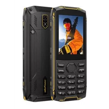 Ulefone Armor Mini 5 Izturīgs viedtālrunis, 2,4 collu TFT, 2100 mAh, IP68, Divas SIM, Melns