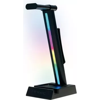 ANTEC SS100 Spectra RGB austiņu statīvs ar 2 portu USB centrmezglu un audio caurlaidi
