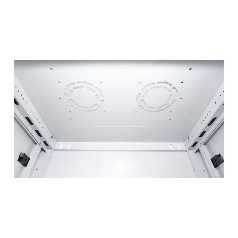 ROLINE 19 collu sienas skapis Basic Plus 6U, 600x450 mm, pelēks