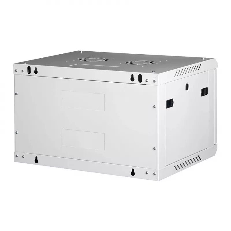 ROLINE 19 collu sienas skapis Basic Plus 6U, 600x450 mm, pelēks