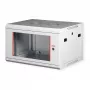 ROLINE 19 collu sienas skapis Basic Plus 6U, 600x450 mm, pelēks