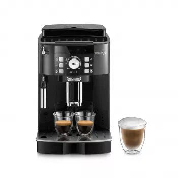 DeLonghi Magnifica S ECAM21.110.B pilnībā automātiska kafijas automāts, melns
