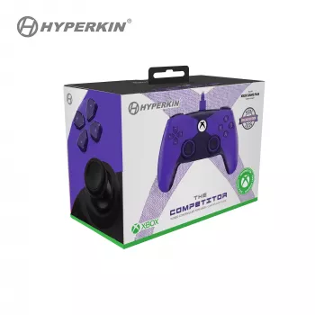 Hyperkin Competitor vadu kontrolieris Xbox Series X|S, Xbox One un PC - purpura