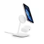 Twelve South HiRise 2 Deluxe Qi2 bezvadu uzlādes statīvs, balts