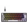 Corsair CLIPPER PRO MINI 60 Hall Effect 60% vadu USB magnētisko slēdžu QWERTZ melna spēļu tastatūra