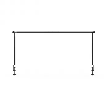 NewGarden Garland Lift Saules LED virtene, 10 gaismas lodes, 2,5 m, melna