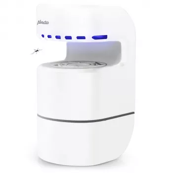 Alecto BC-14 Automātiskā kukaiņu iznīcinātāja lampa - balta - 75 m² - griestu stiprinājums - UV gaisma