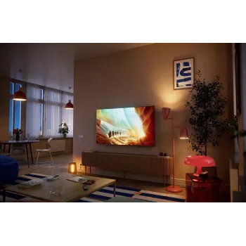 Philips 55PQS7801/12 55 collu 4K Ultra HD LED viedtelevizors ar trīskāršu uztvērēju (melns)