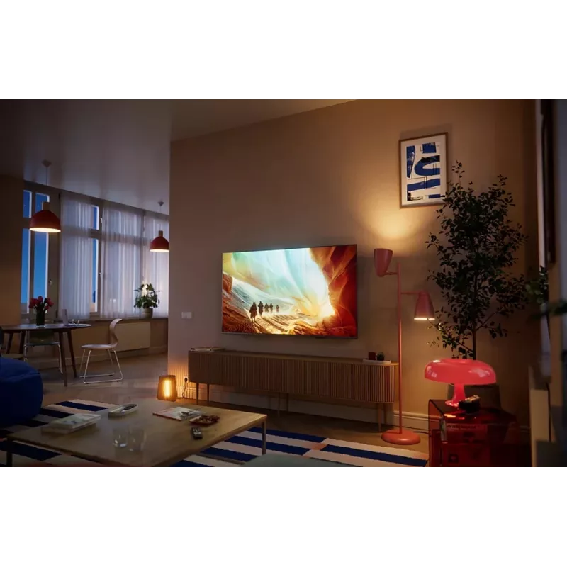 Philips 55PQS7801/12 55 collu 4K Ultra HD LED viedtelevizors ar trīskāršu uztvērēju (melns)
