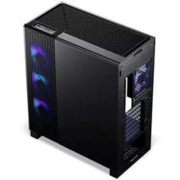 Phanteks NV5X Mid-Tower PC korpuss, E-ATX, rūdīts stikls, ARGB, melns