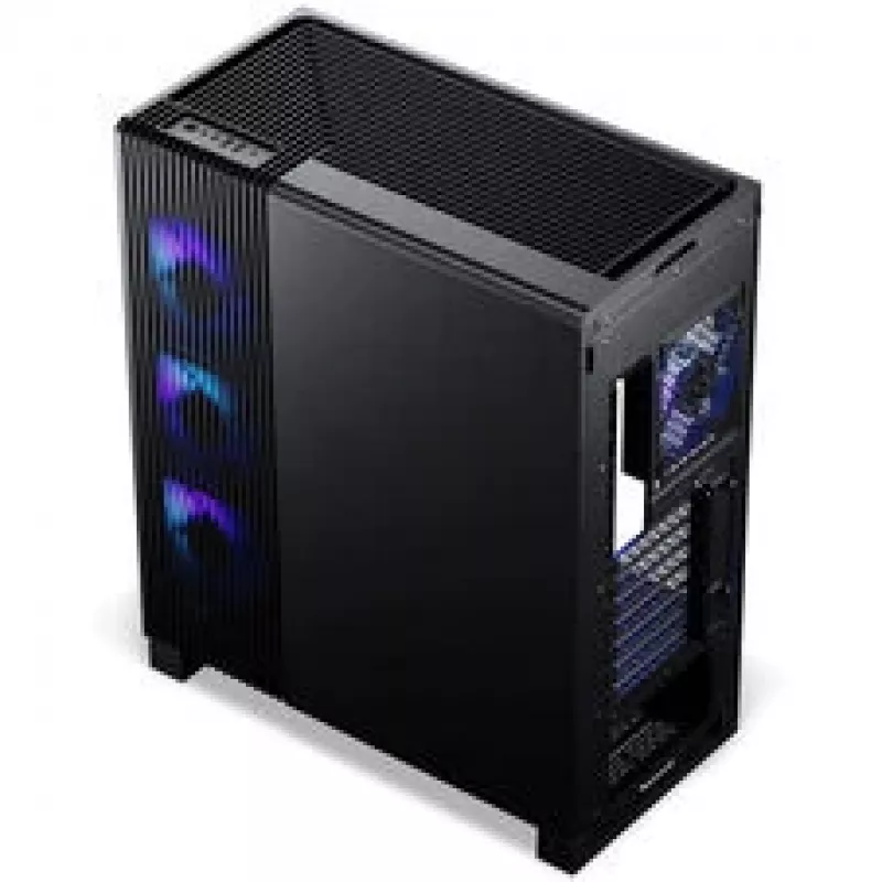 Phanteks NV5X Mid-Tower PC korpuss, E-ATX, rūdīts stikls, ARGB, melns