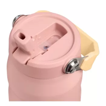 Stanley IceFlow pudele ar salmiņu Flip Straw 2.0 710 ml Peach Rose