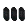 Stance Run Ultralight Tab Skriešanas zeķes 3 pāru komplekts - Melnas