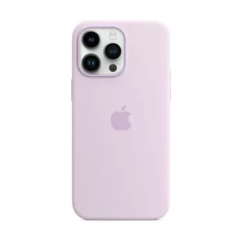 Apple iPhone 14 Pro Max Silikona maciņš ar MagSafe - Ceriņu (MPTW3ZM/A)