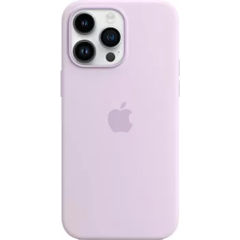 Apple iPhone 14 Pro Max Silikona maciņš ar MagSafe - Ceriņu (MPTW3ZM/A)