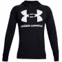 Under Armour vīriešu Rival Fleece Big Logo HD kapuces sporta krekls melns 1357093 001