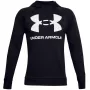 Under Armour vīriešu Rival Fleece Big Logo HD sporta krekls melns 1357093 001