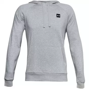 Vīriešu Under Armour Rival Fleece kapuce Pitch Gray/Black