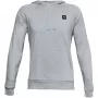 Vīriešu Under Armour Rival Fleece kapuce Pitch Gray/Black