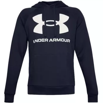Under Armour vīriešu Rival Fleece Big Logo HD kapuce zilā krāsā 1357093 410