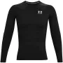Under Armour HeatGear Armour Comp LS vīriešu kompresijas T-krekls melns L