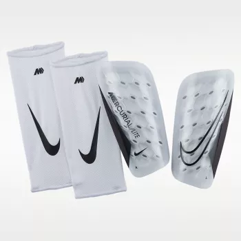 Nike Mercurial Lite Futbola Apakšstilbu Aizsargi Balti DN3611-100 Izmērs XL