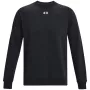Under Armour vīriešu Rival Fleece džemperis ar apkakli, melns