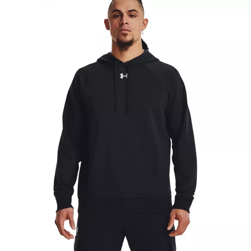 Under Armour vīriešu Rival Fleece kapuce melna 2XL