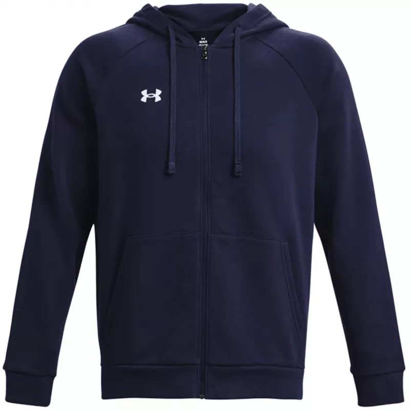 Under Armour vīriešu Rival Fleece FZ kapuce Midnight Navy
