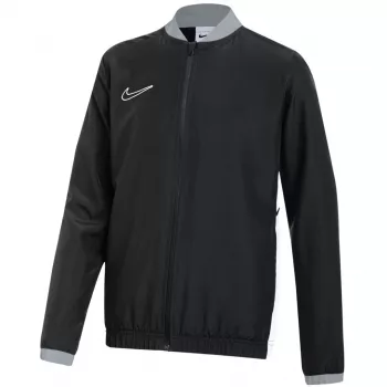 Nike Dri-FIT Academy 25 Bērnu Pilna rāvējslēdzēja kapuce Melna M