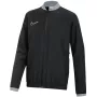 Nike Dri-FIT Academy 25 Bērnu Pilna rāvējslēdzēja kapuce Melna M