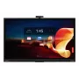 Lenovo ThinkVision T75 75 collu 4K UHD interaktīvs skārienekrāna displejs ar LED fona apgaismojumu - melns