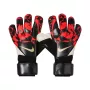 Nike Grip3 Vārtsargu cimdi Melni Spilgti sārti Balti 6. izmērs