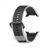 Samsung Misty Band (M/L) Galaxy Watch9 (Watch8) — melna fluorēlastomēra viedpulksteņa siksniņa