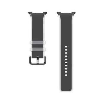 Samsung Misty Band (M/L) Galaxy Watch9 (Watch8) — melna fluorēlastomēra viedpulksteņa siksniņa