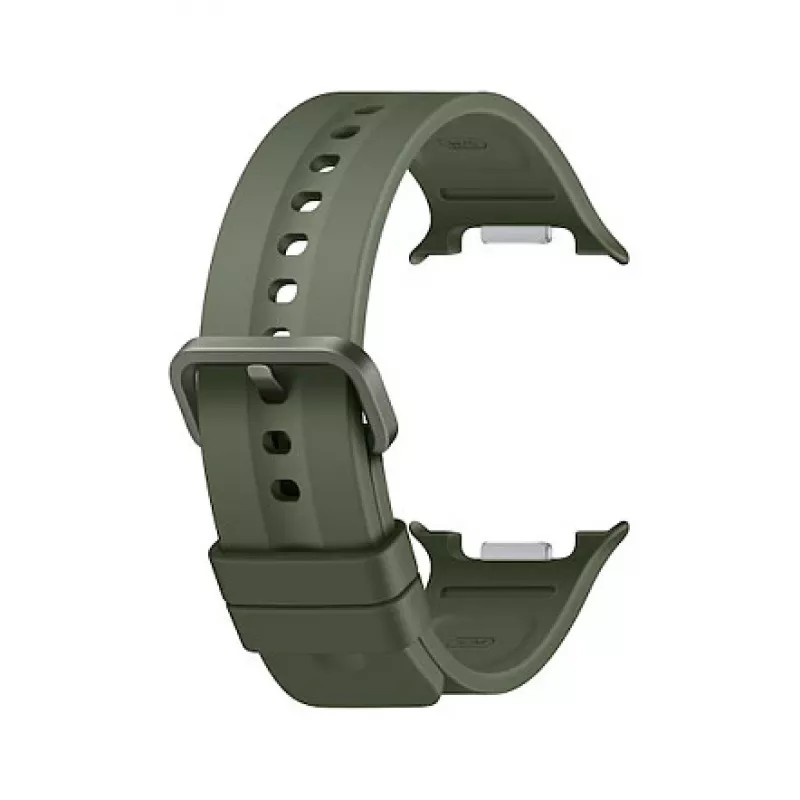 Samsung Sport Band S/M Olive Galaxy Watch9, Watch8, Watch6, Watch5, Watch4 – Fluoroelastomer, Sprādze, 130-190 mm